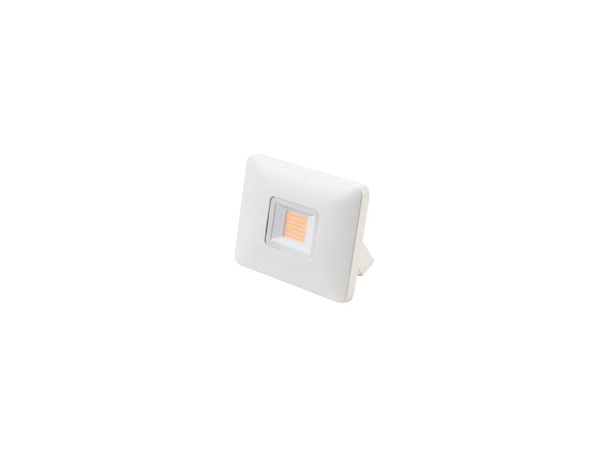 LED-Strahler SG Flom Midi 10W 1290lm 830 IP65 100° 120×95mm weiss