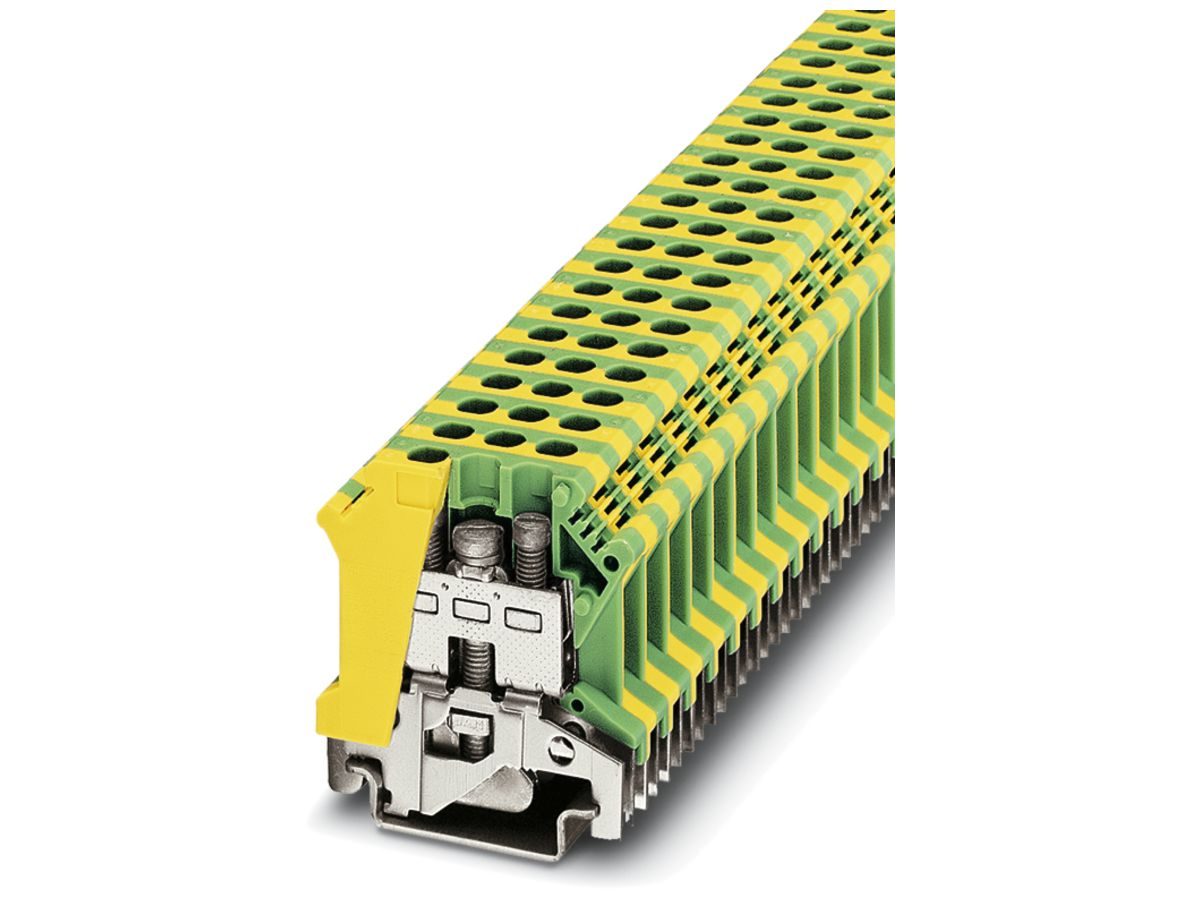 Schutzleiterklemme 0.5…6mm² grün-gelb, Typ USLKG 10