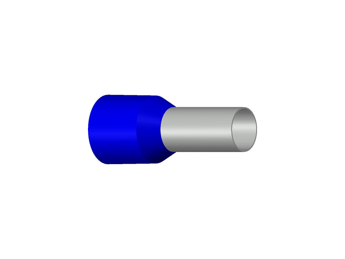 Aderendhülse Ferratec DIN isoliert 16mm²/12mm blau