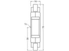 LED-Lampe LEDVANCE SLIM R7s 4.5W 470lm 2700K Ø16×78mm klar