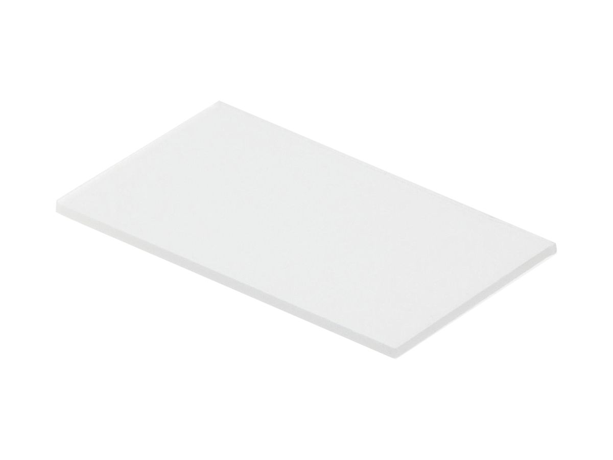 Abdeckung WAGO für Tasterschild, 27×12.5mm, transparent