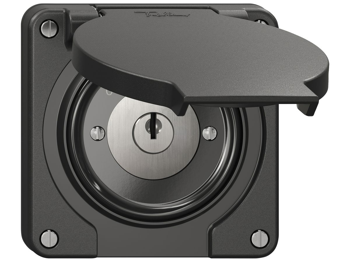 Schlüsselschwenktaster NEVO SNAPFIX® 1P 1NC 1NO 16A 400V 0-> <-1 sz