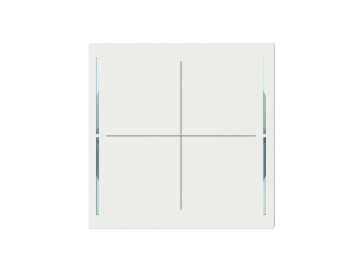 Bedienelement ABB SIDUS touch E KNX mit BCU 1…4-fach weiss