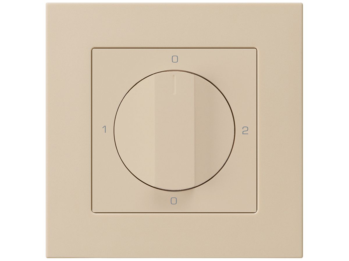 UP-Drehschalter kallysto.pro 2/1L beige mit Drehgriff