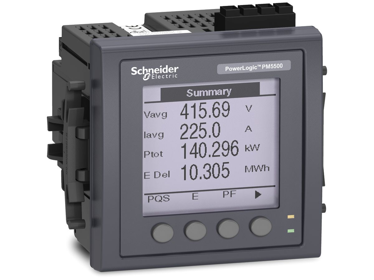 EB-Universalmessgerät Schneider Electric PM5560 2 Ausgänge&Modbus TCP
