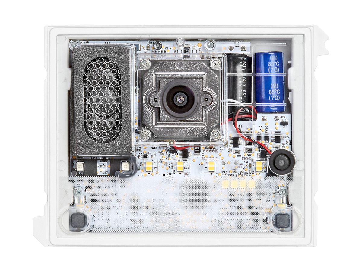 Farbkamera-Modul Urmet Alpha, 1×Modul, 90×125mm, für IPerCom