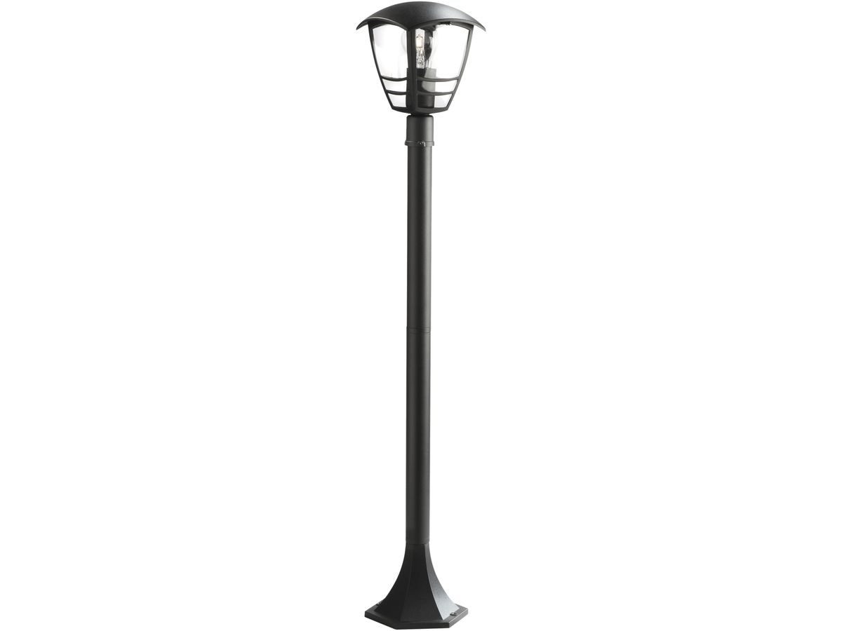 Wegeleuchte Creek 60W E27 IP44 schwarz