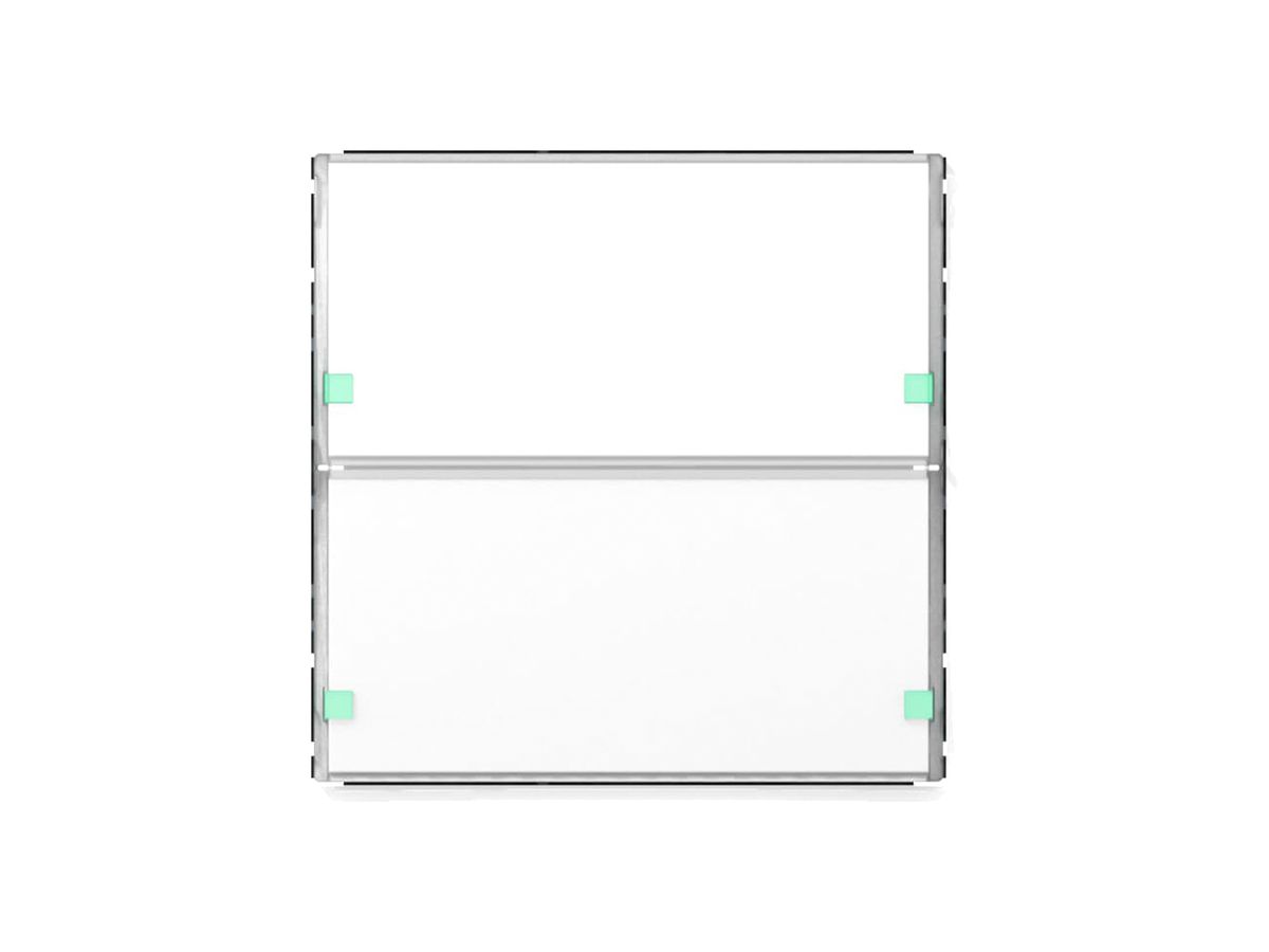 Aufsatz zu Tastsensor ABB SIDUS KNX FSet-ZE 2/4, weiss