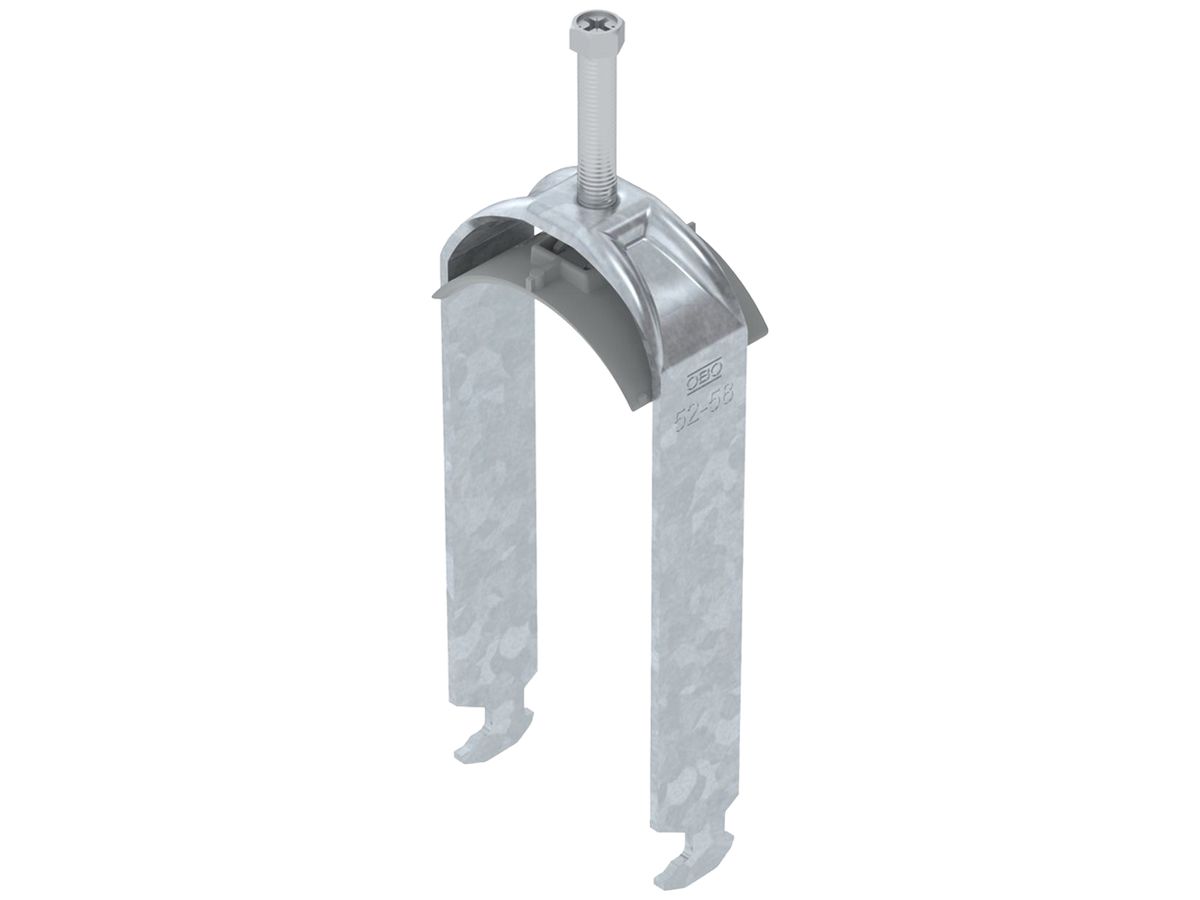 Schnellverleger BET 2056 H-Fuss Kunststoff 52…58mm 2×Kabel Stahl tfZn