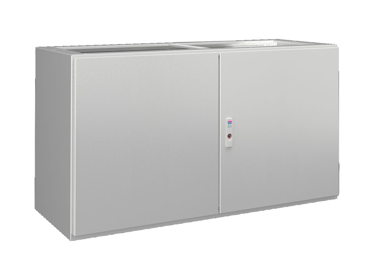 Unterteil Rittal CX 1200×675×500mm Stahl 2×Tür grau IP55