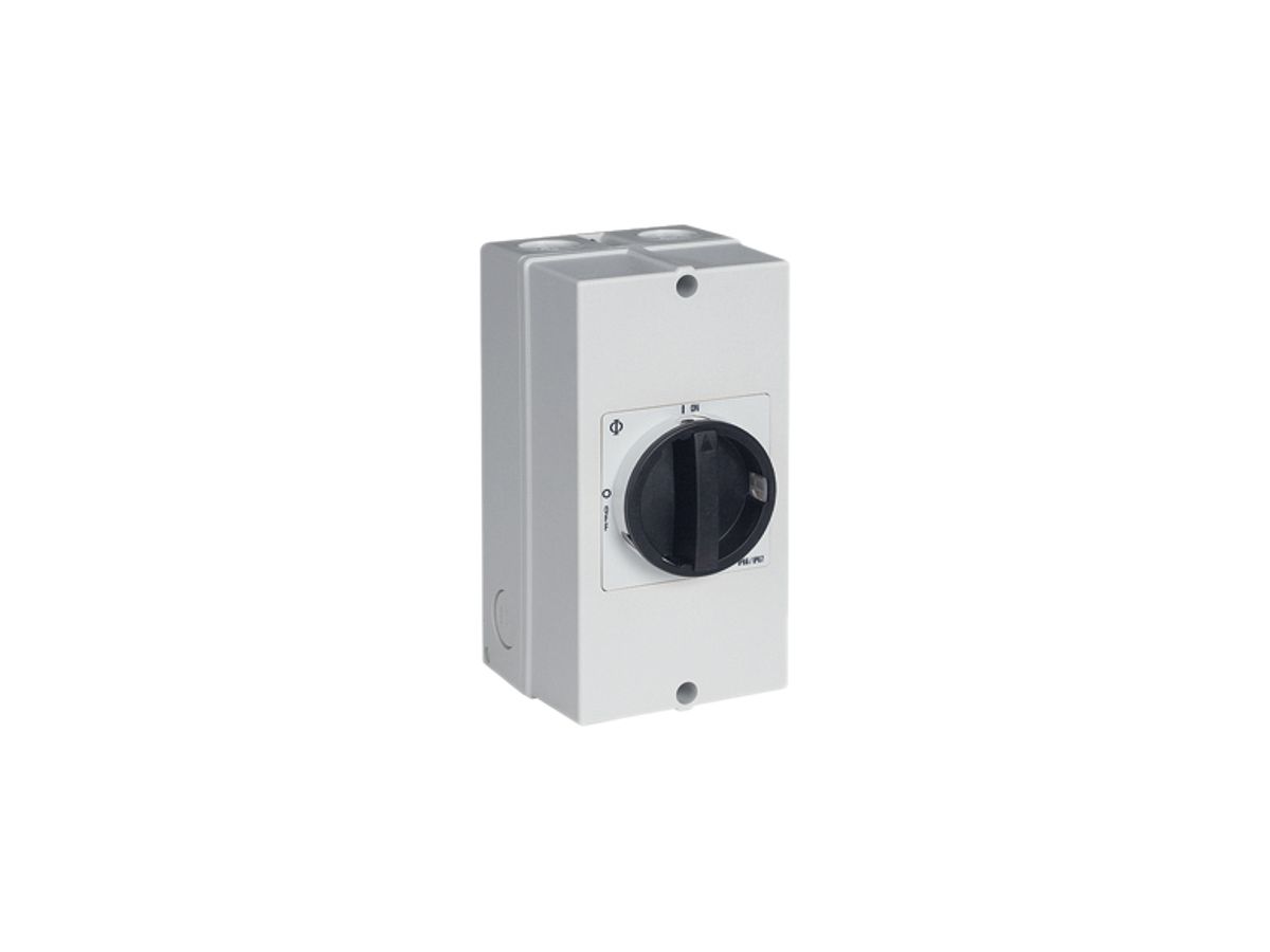 AP-Lasttrennschalter K&N 60A/400V 0/4L N-vorauseilend, sz/gu