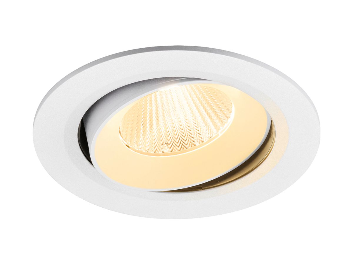 EB-LED-Spot SLV NUMINOS MOVE L 17W 2500lm 3000K MB DALI DIM Ø160×93mm ws