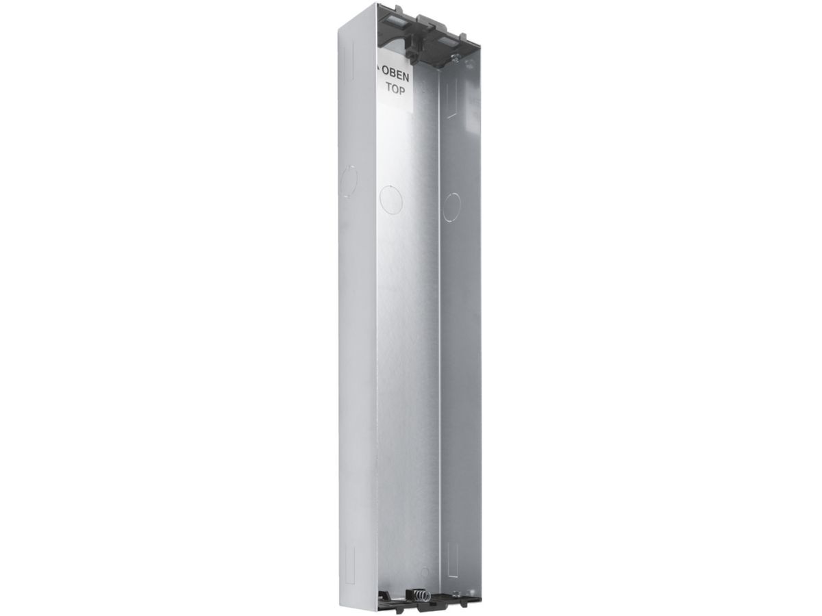 UP-Gehäuse für Türsprechanlage Hager elcom.one 398×92×47mm Edelstahl