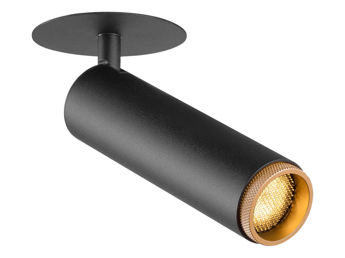 EB-LED-Spot SLV GRIP SPOT M 21W 2110lm 3000K WB DIM Ø43×182×43×64mm schwarz