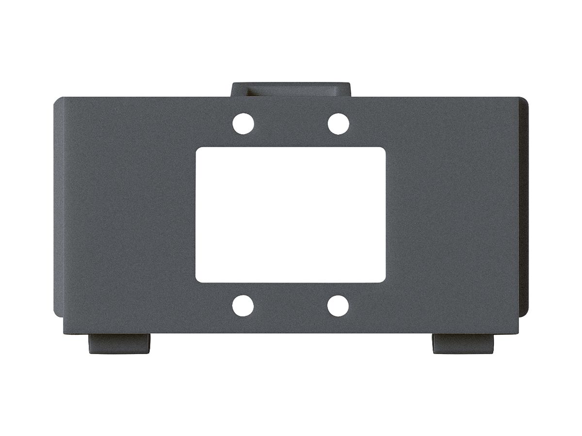 Multimedia-Modul M3 LWL leer für 2 SC KAL anthrazit