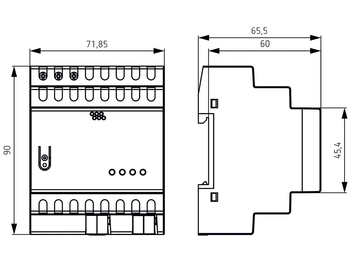 REG-Spannungsversorgung Theben PS 160mA T KNX