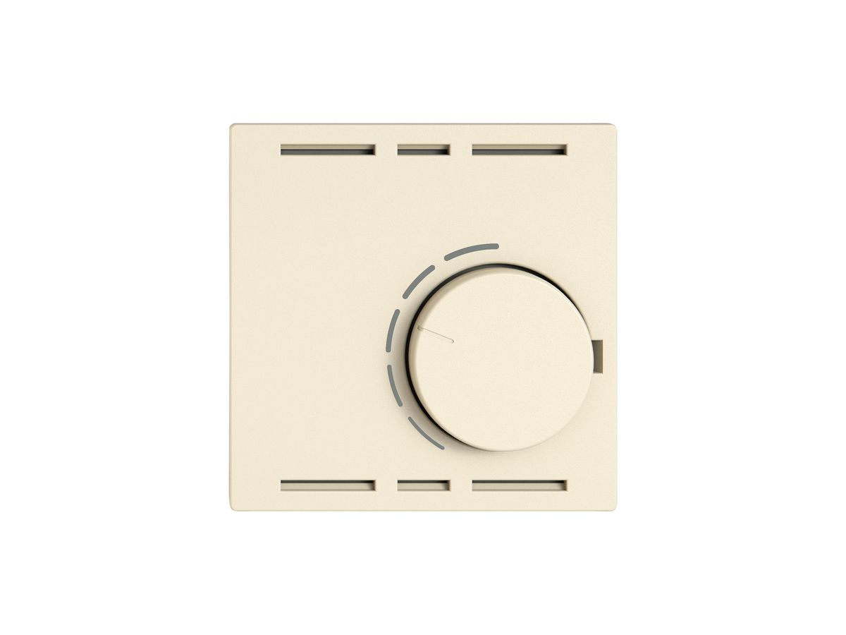 Montageset EDIZIO.liv SNAPFIX® f.Thermostat ohne Schalter cr