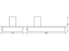 Tischleuchte LEDVANCE DECOR WOOD USB E27 1×8W DIM braun
