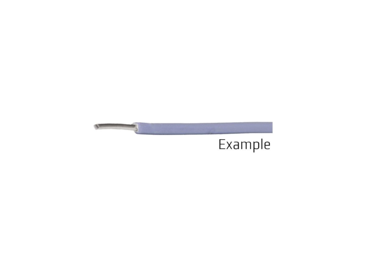 M72-Draht 1×0.8mm² gelb/grau