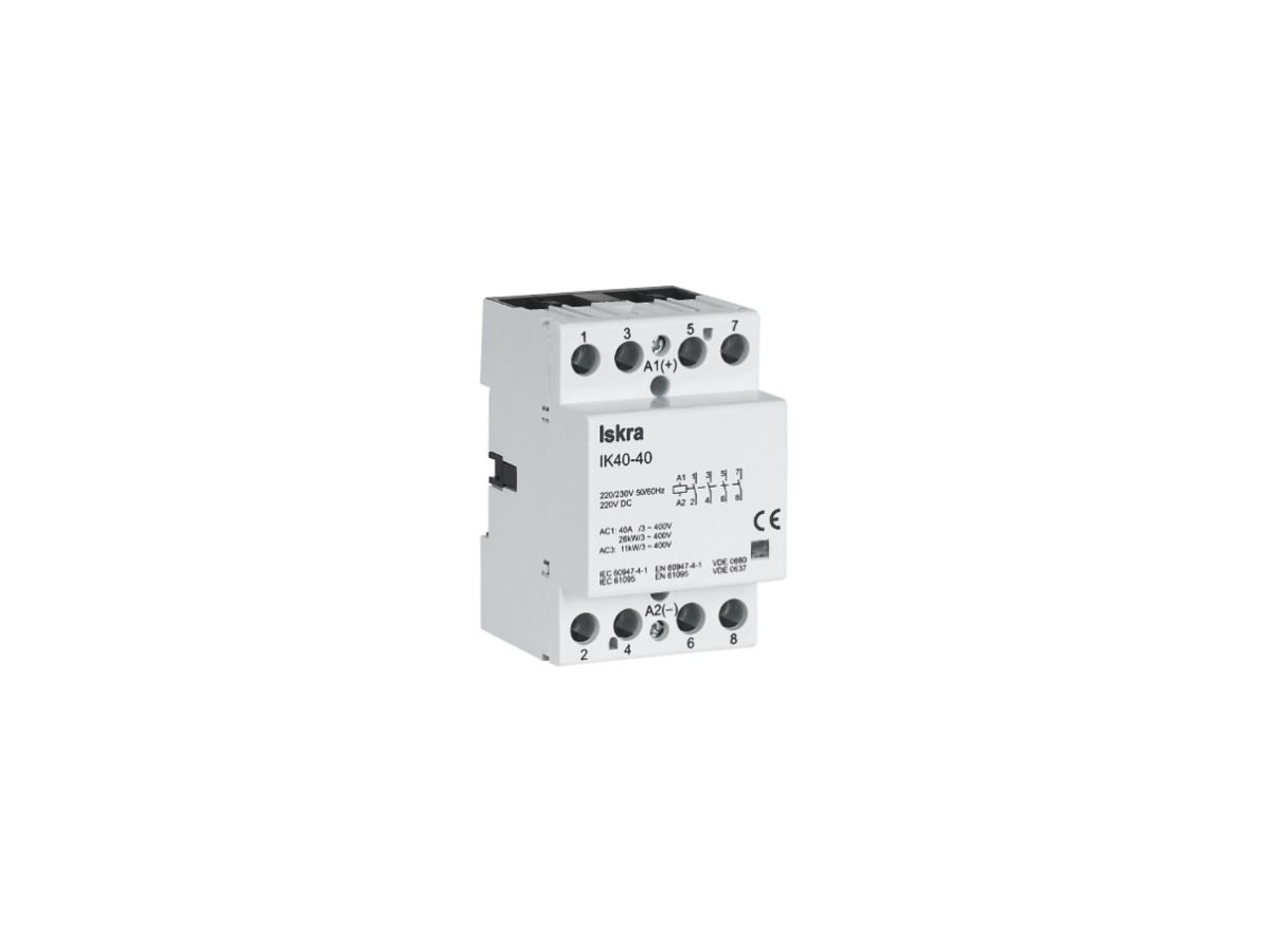 REG-Schütz AWAG 230VAC/DC 4S IK 40-40
