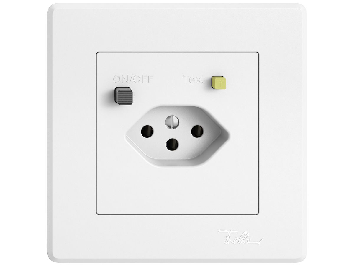 UP-Steckdose FI EDIZIO.liv  1×T13 ws
