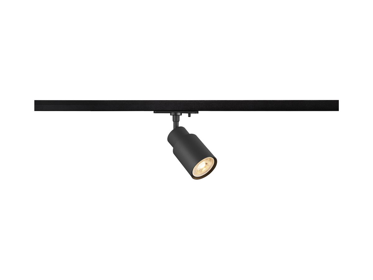 Spot SLV PURI 2.0 Tube GU10 1×6W DIM AD1PH Ø55mm schwarz
