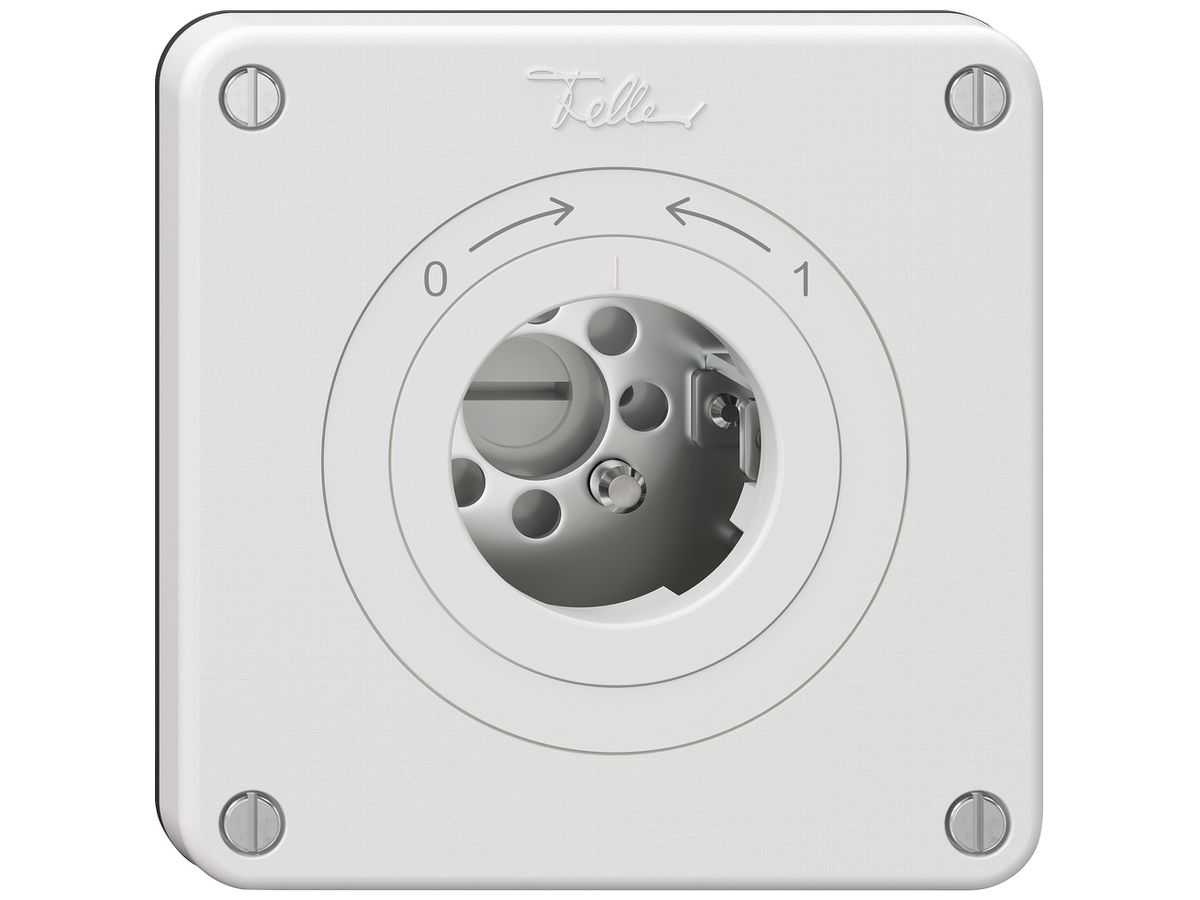 Schlüsselschwenktaster NEVO SNAPFIX® 1P 1NC 1NO 16A 400V 0-> <-1 ws