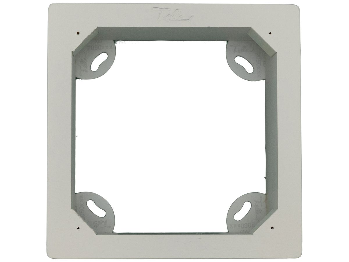 AP-Rahmen EDIZIO.liv SNAPFIX® 3×3 213×213mm ws