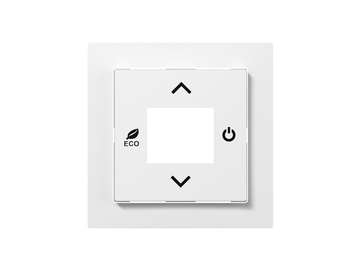 UP-Frontset Z/E ABB SIDUS weiss zu Raumtemperaturregl.free@home
