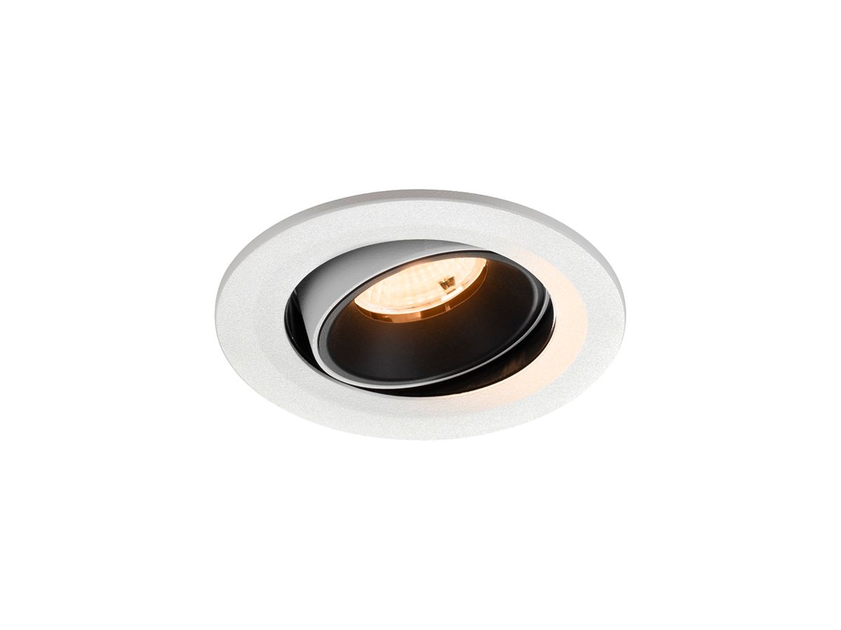 LED-Downlight SLV NUMINOS MOVE S 6.7W 1000lm 2700K WB DALI Ø90 ws/sz