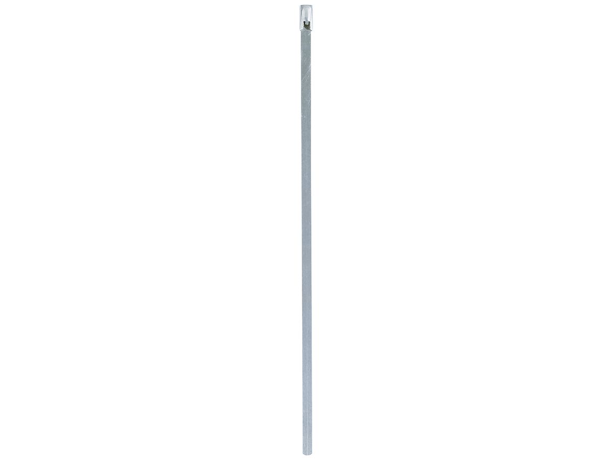 Kabelbinder CIMCO aus Edelstahl AiSi 316 4.6×360mm max.Ø102mm 550N silber