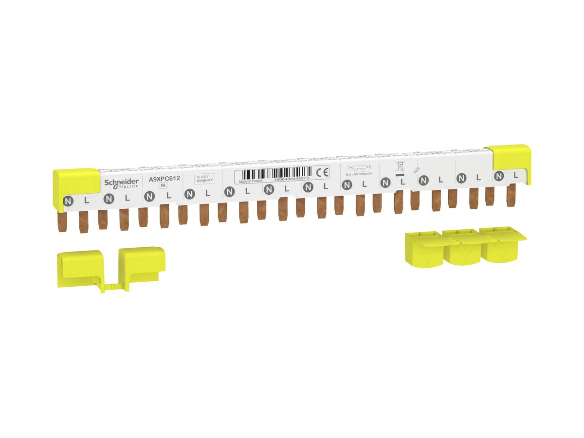 Kammschiene Schneider Electric Clario iC40 1LN 12 TE