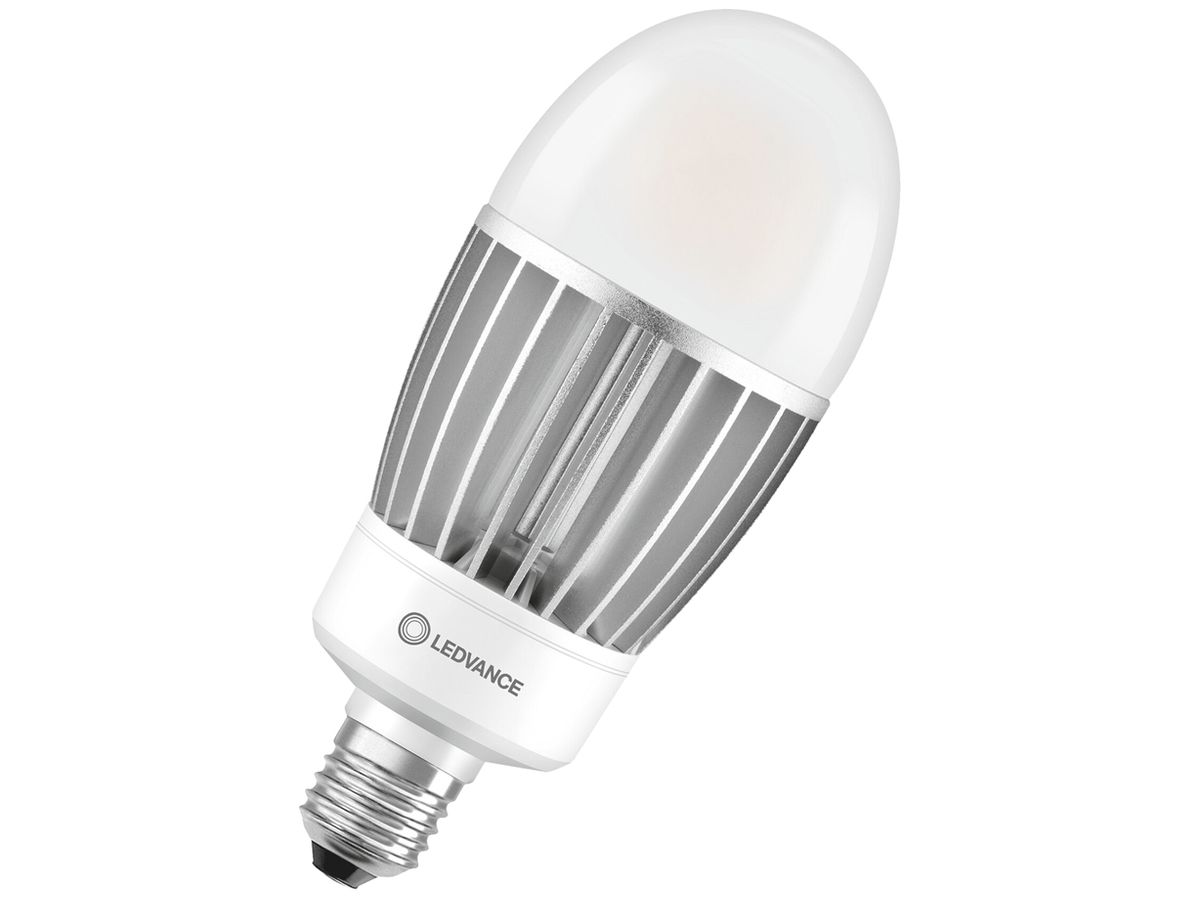 LED-Lampe LEDVANCE HQL LED P E27 41W 6000lm 4000K Ø80×195mm mattiert