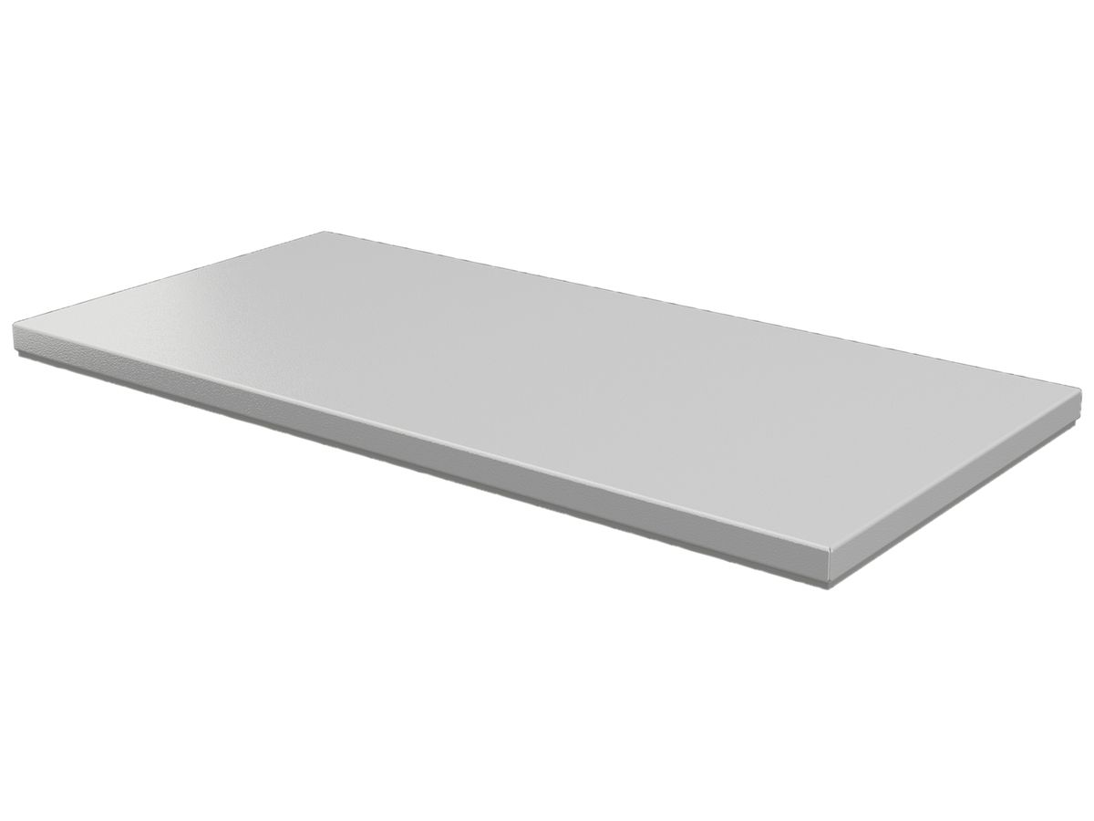 Abschlussplatte Rittal CX 800×400mm Stahl grau
