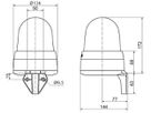 LED-Sirene WERMA 432 24VAC/DC ro