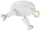 Spot SLV PURI 2.0 Basic CW GU10 3×6W DIM Ø180×71mm weiss