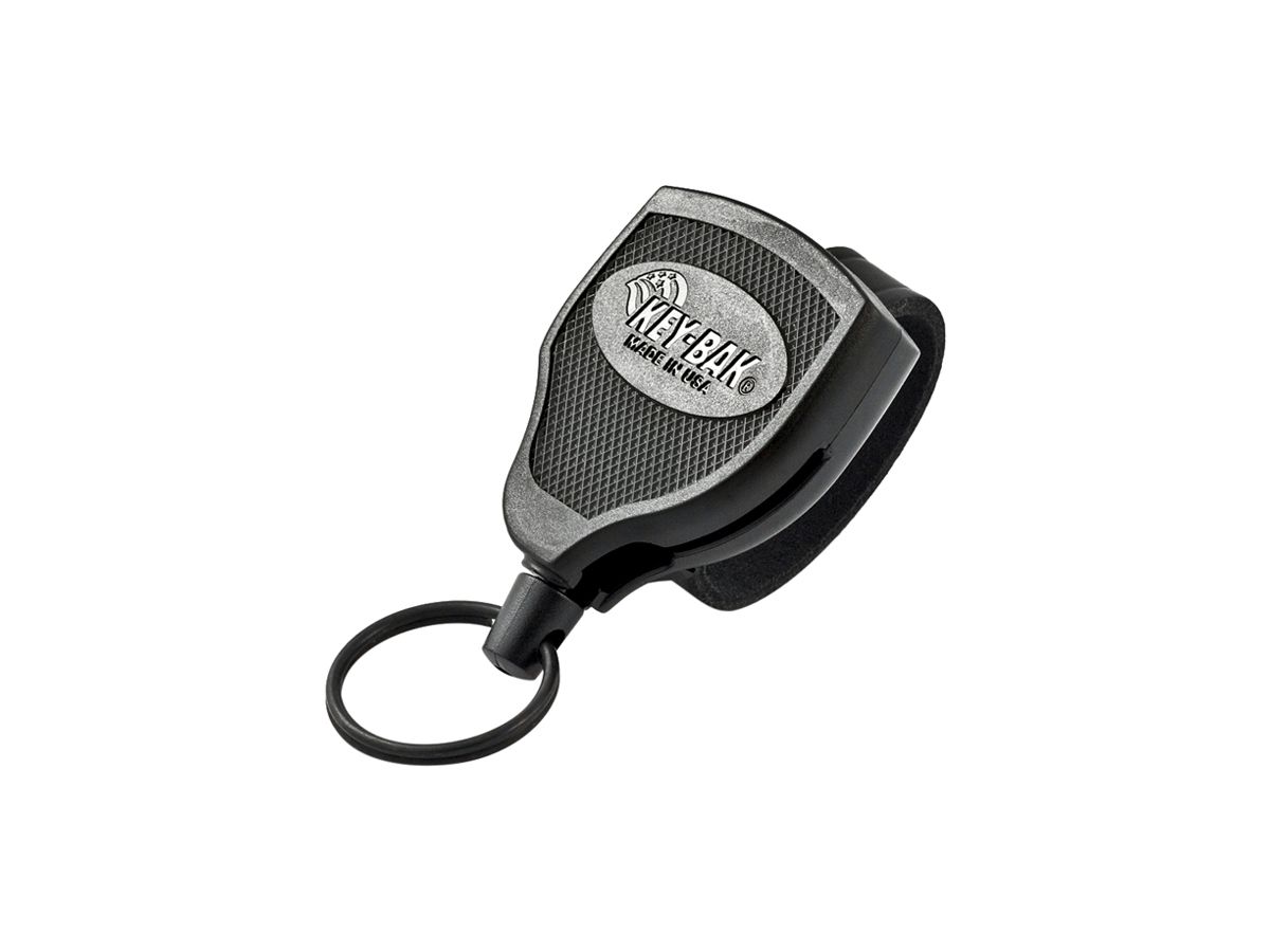 Roll-Schlüsselanhänger Key-Bak KB SUPER 48 LEK 120cm Unisex Kunststoff schwarz