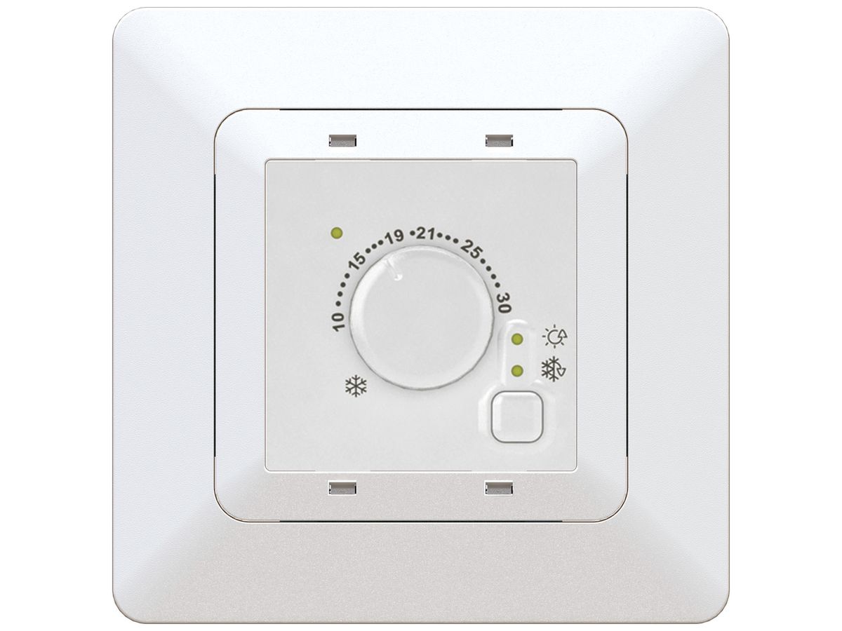 UP-Raumthermostat MH priamos, Heizen / Kühlen, weiss