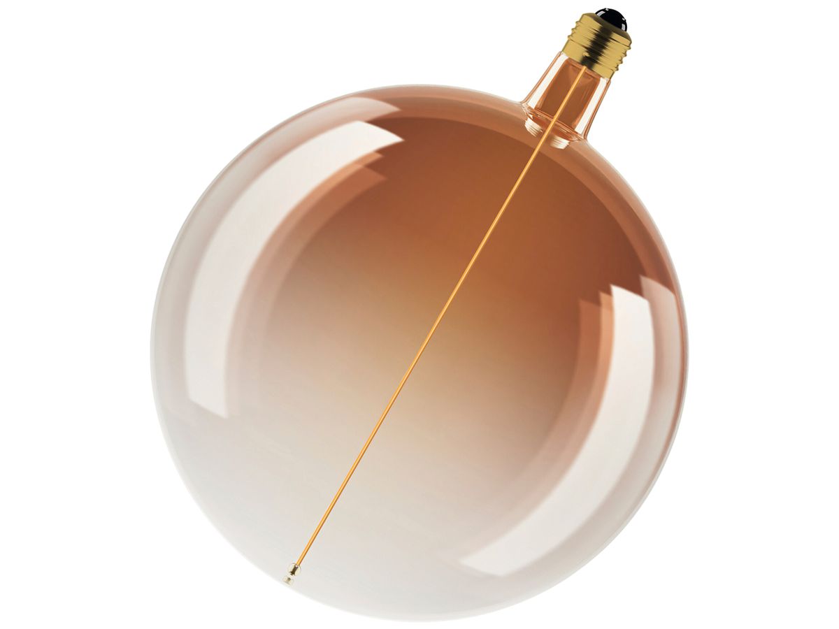 LED-Lampe Osram Vintage 1906 E27 4.8W 200lm 818 DIM Ø200×260mm R63 braun