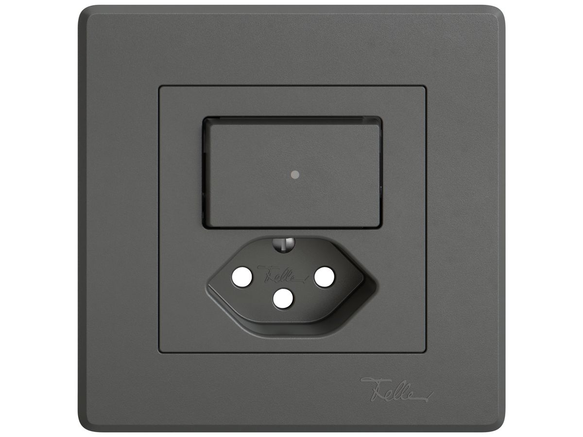 UP-Montageset EDIZIO.liv SNAPFIX® für Kombi.T13 m.1 Knopf bel.m.Frontlinse dgu