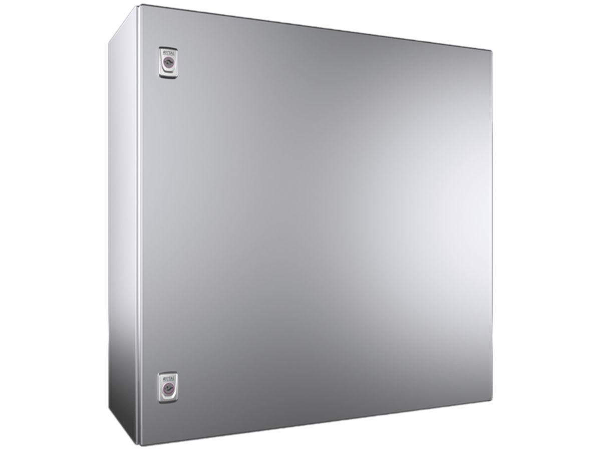 Kompakt-Schaltschrank Rittal AX, 1-türig, IP66, 760×760×300mm, Edelstahl V2A