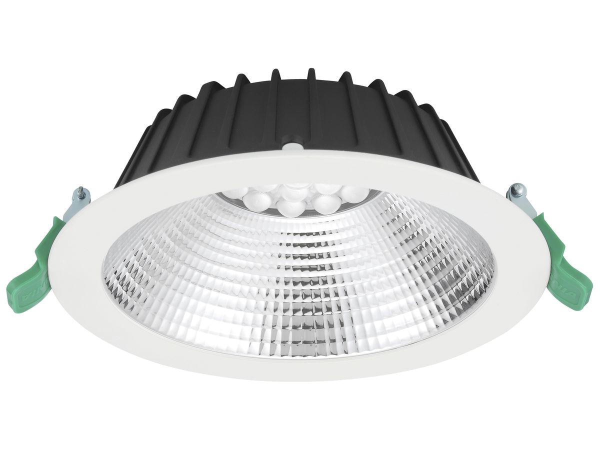 LED-Downlight Sylvania INSAVER 13W 1650lm 3000K IP54 WB DALI Ø175mm weiss