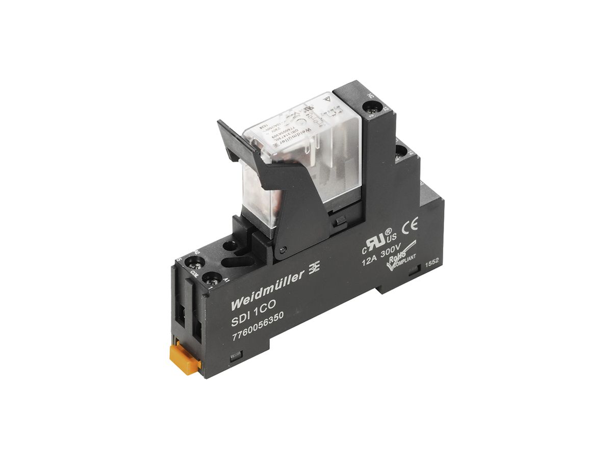 Relais WM DRIKIT LD 1CO AgSnO2 10.8…13.2VDC 10A/250VAC