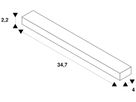LED-Konverter SLV LADV100W24Z-T2CH, 100W 24VDC max. 4160mA, DALI, 2-Kanal TW