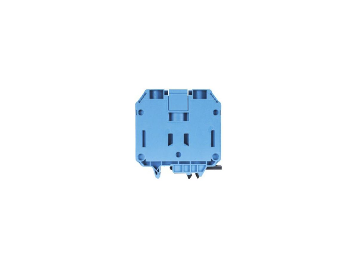 Durchgangs-Reihenklemme WKN 10…70mm² 179A 2×Schraub.1 Et.Schiene TH35/G32 hbl