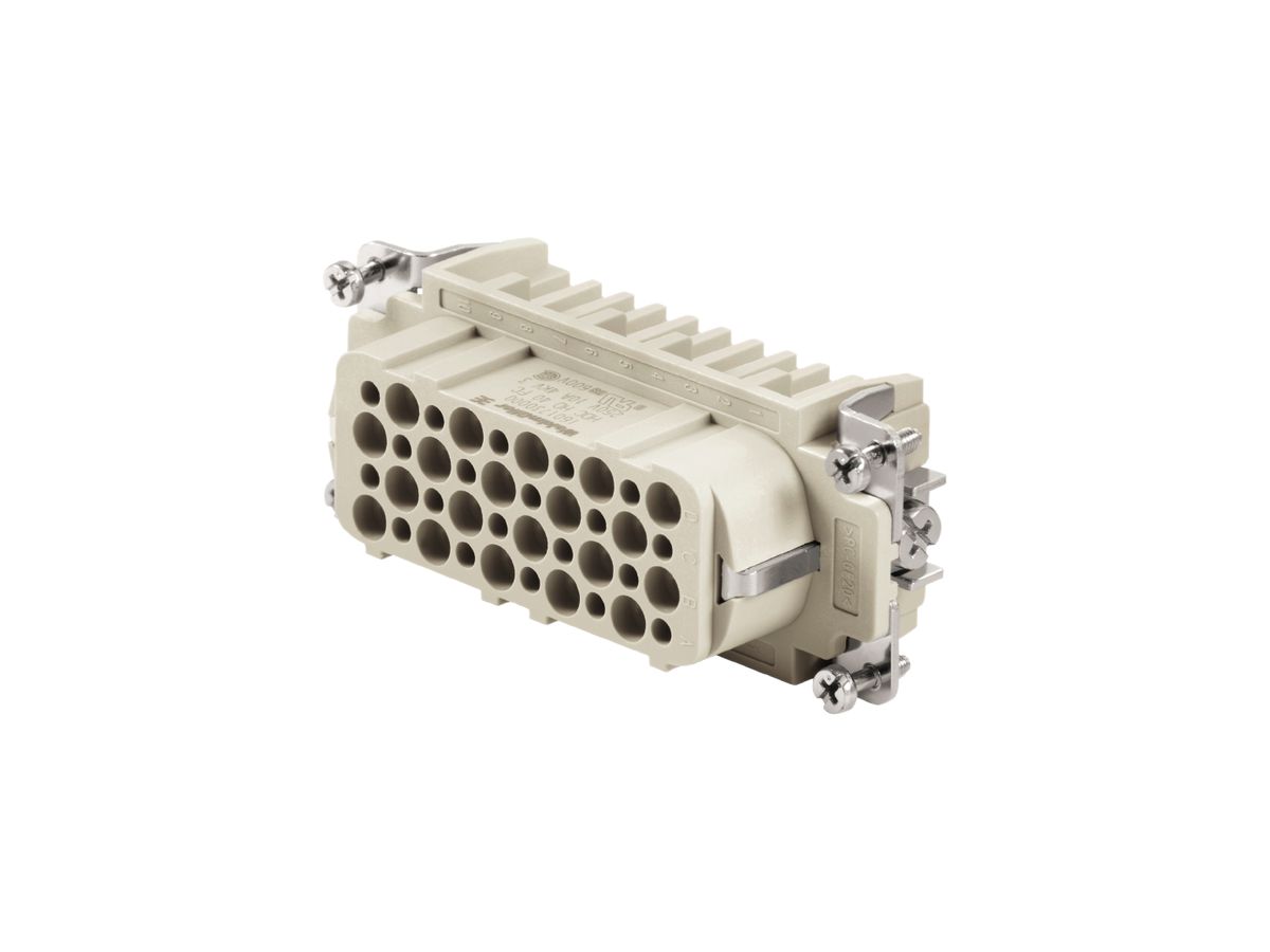 Buchseneinsatz Weidmüller HDC HD 250V 10A 40L Crimpanschluss Gr.6