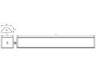 LED-Lichtleiste LDV CABINET LED Corner 550, PIR