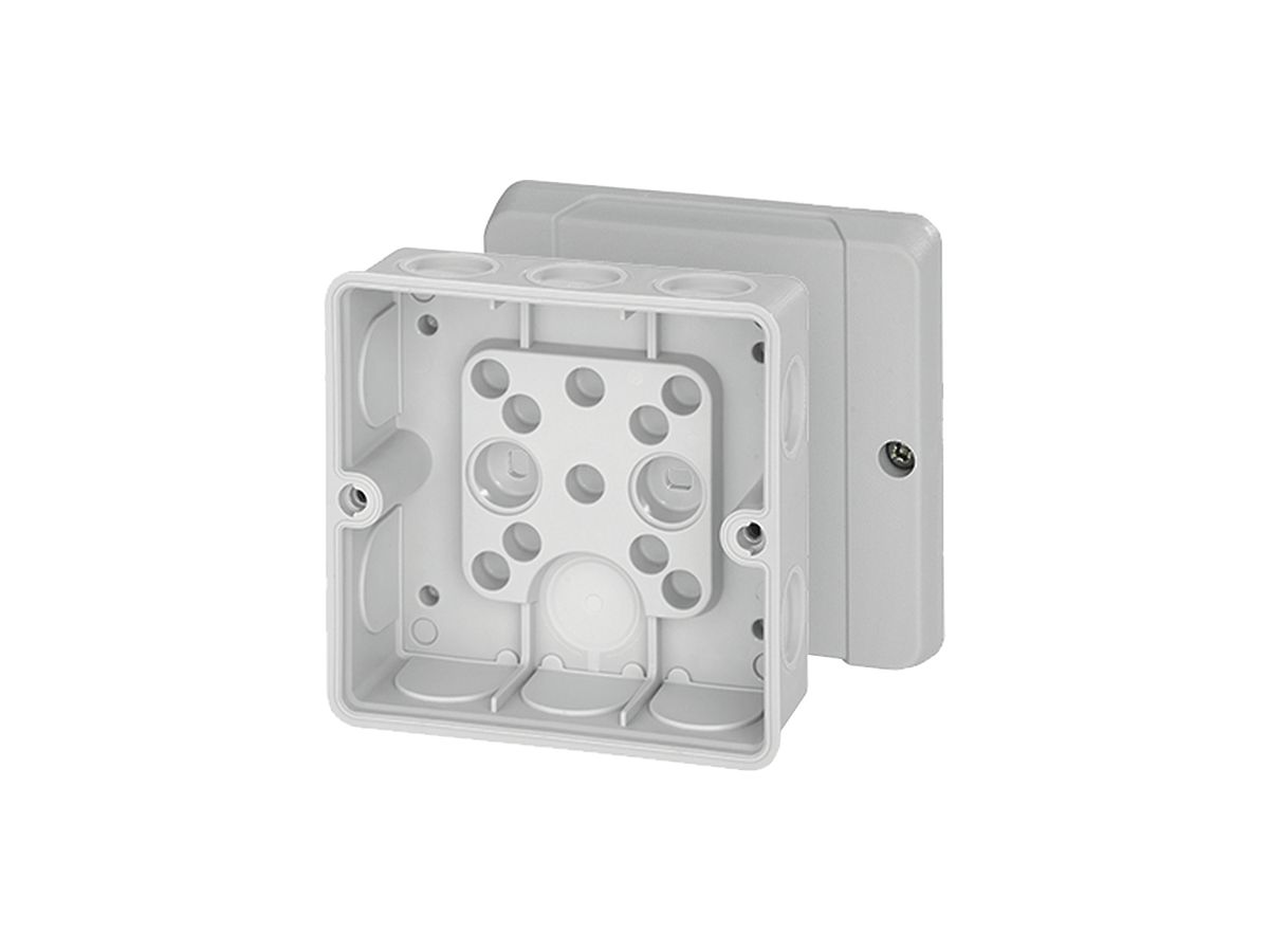 AP-Abzweigdose Hensel DE9340 grau für Rohrdurchmesser 6.5…18mm