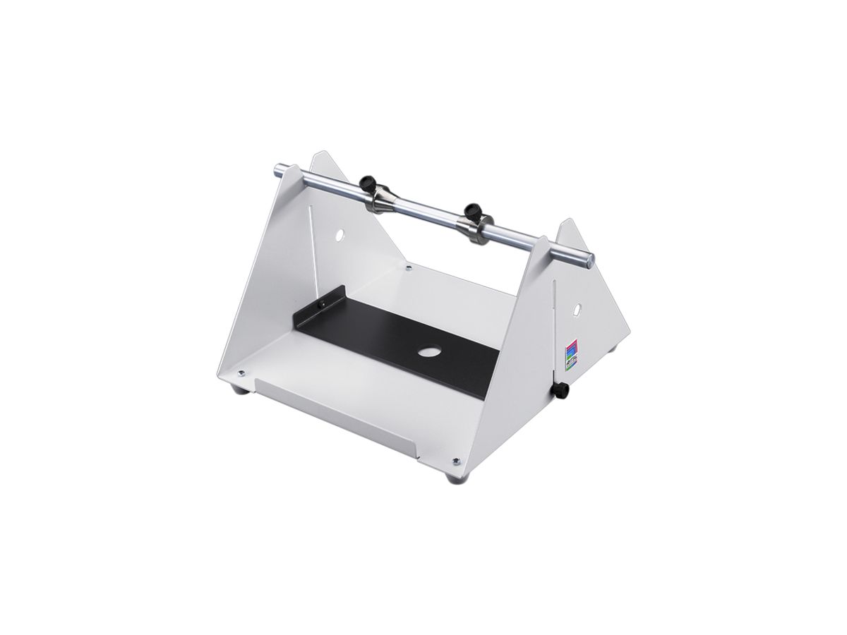 Drahtabroller Rittal AS 4050.463 für Kabelspulen ≤Ø300mm Stahl grau