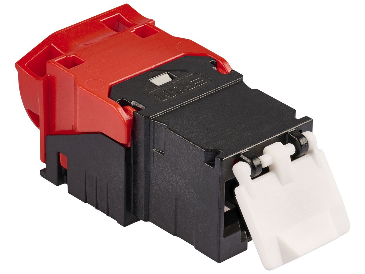 Anschlussmodul R&Mfreenet EL4.0 RJ45/u Kat.6A IDC AWG22…26 rot 20Stk